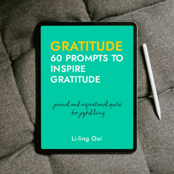 60 Prompts to Inspire Gratitude (PDF Journal)