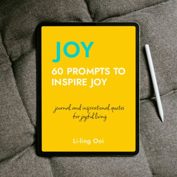 60 Prompts to Inspire Joy (PDF Journal)
